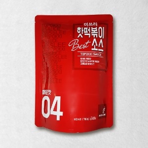 미쓰리 떡볶이소스 04 매운맛 780g